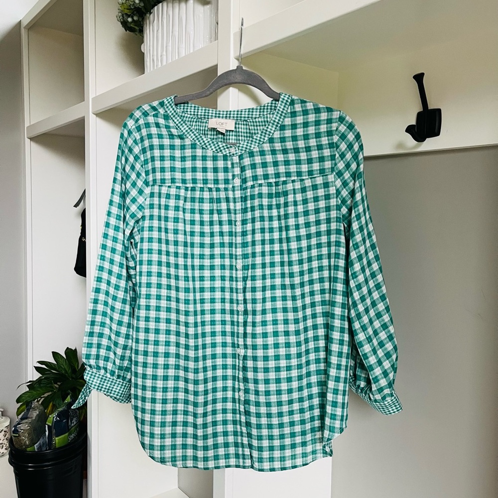 Loft Plaid Shirt
